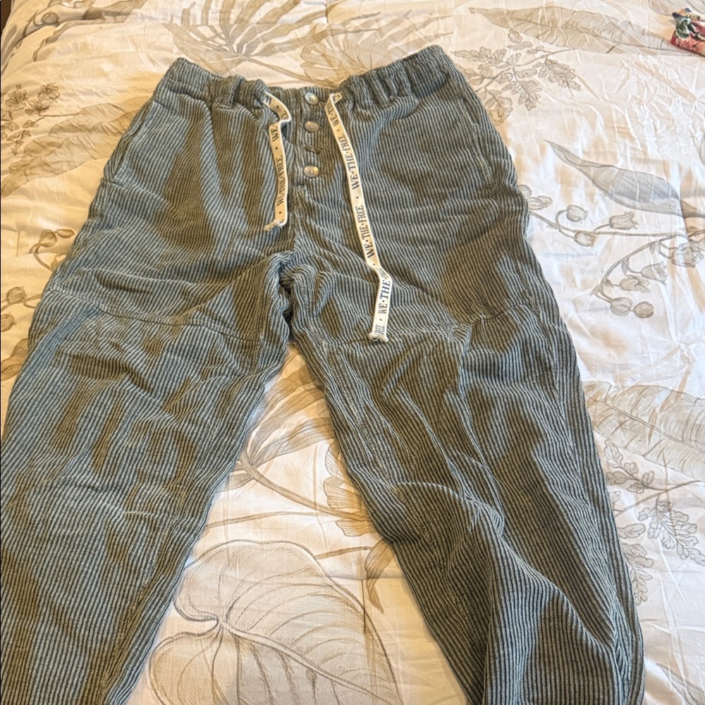 We The Free Corduroy Pants in Gray